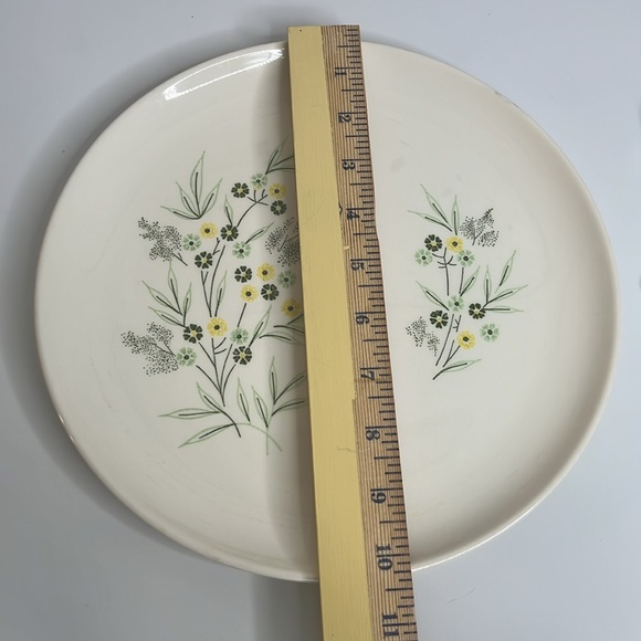 Taylor Smith Colorcraft Floral Plate - Picture 8 of 8